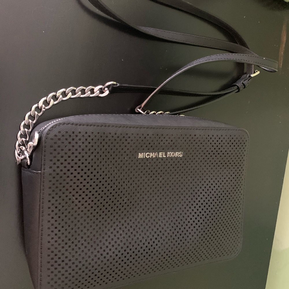 Black MK crossbody bag